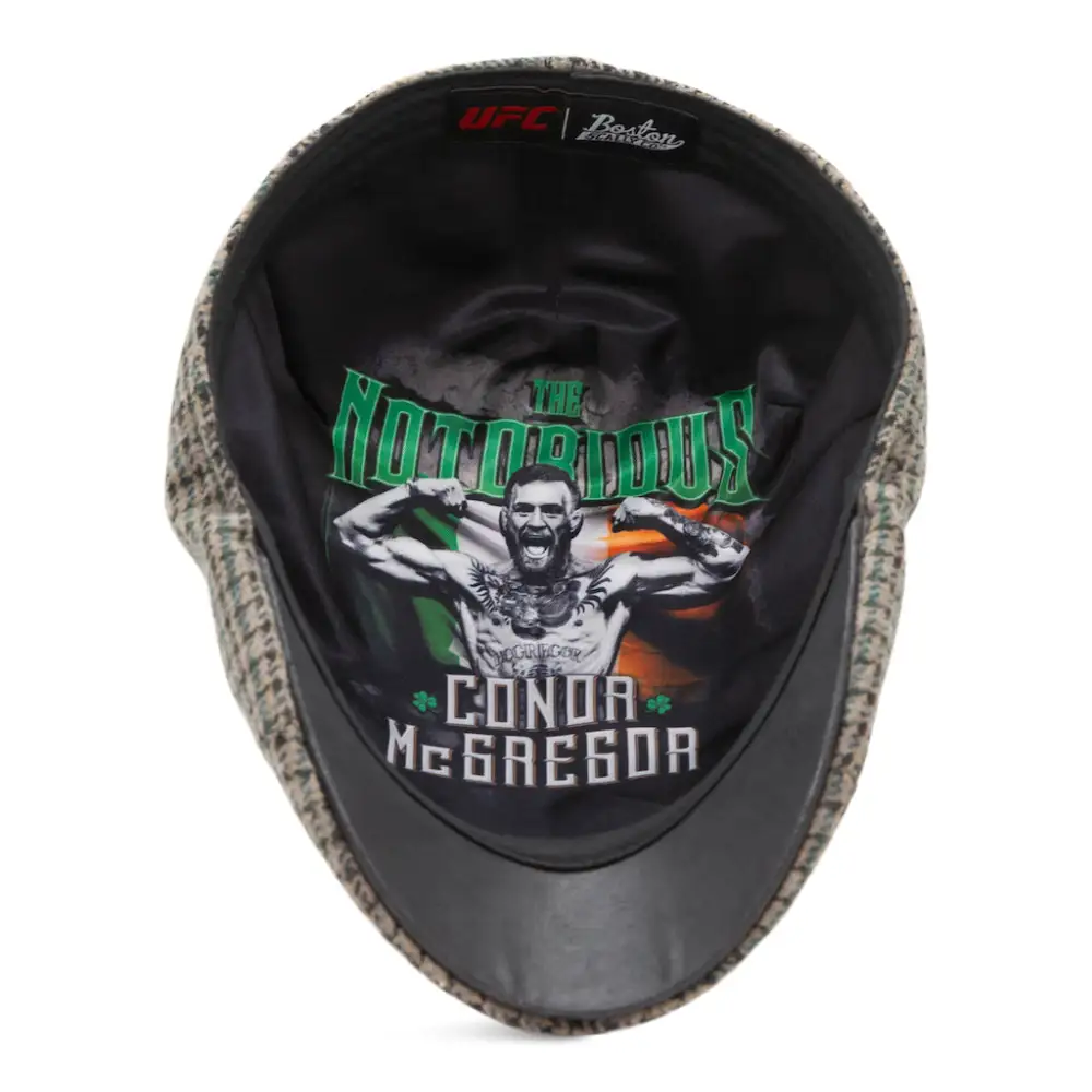 The Notorious Conor McGregor Boston Scally Cap - Knockout Plaid