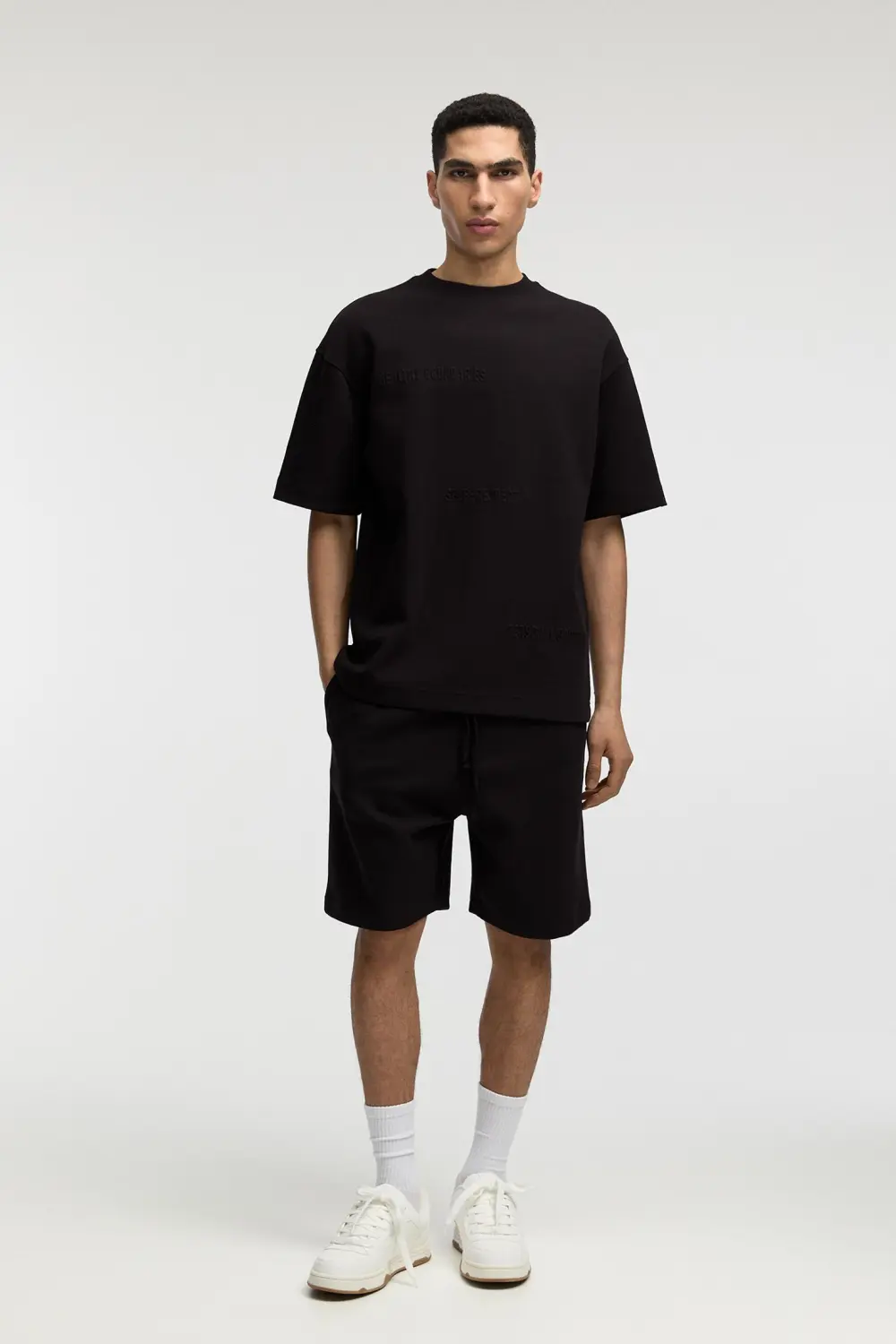 Short sleeve sweatshirt