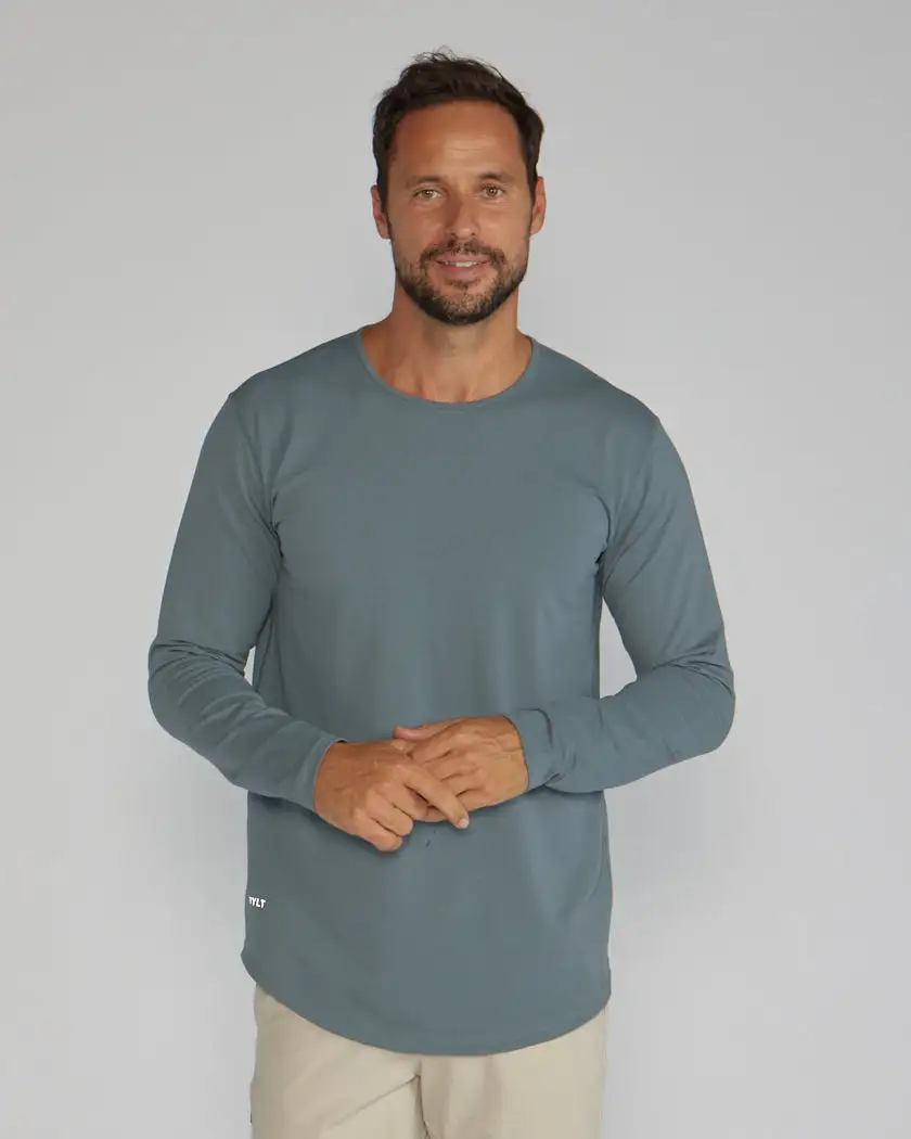 Drop-Cut Long Sleeve: Lux