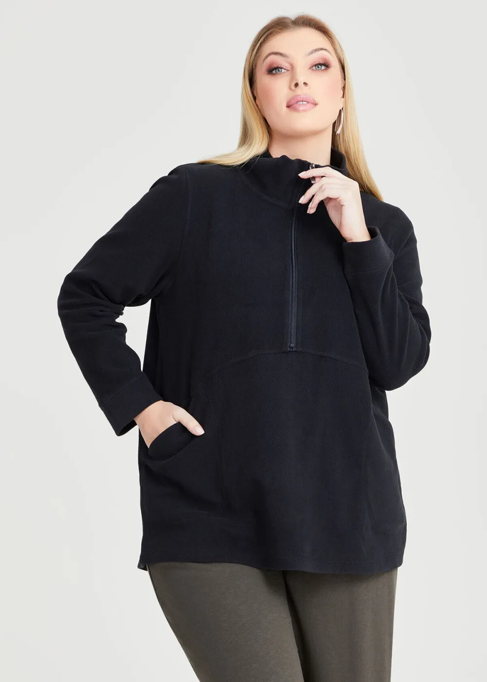 Polar Fleece 1/2 Zip Top