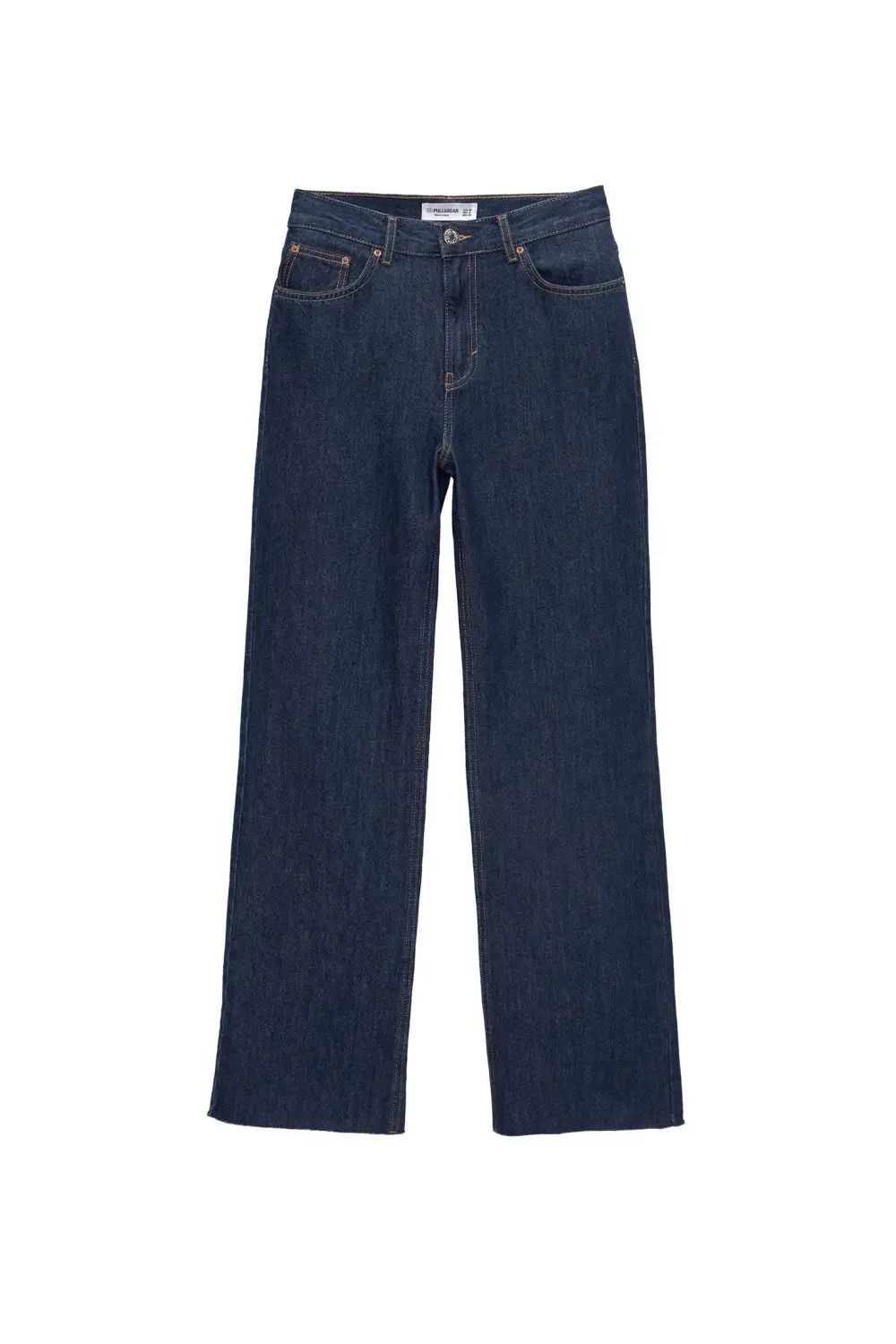 Jeans rectos tiro alto