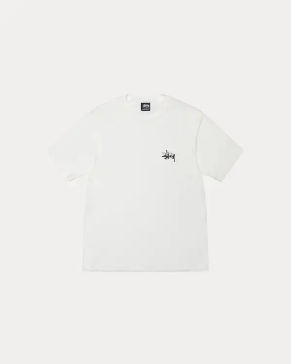 BASIC STÜSSY TEE PIGMENT DYED