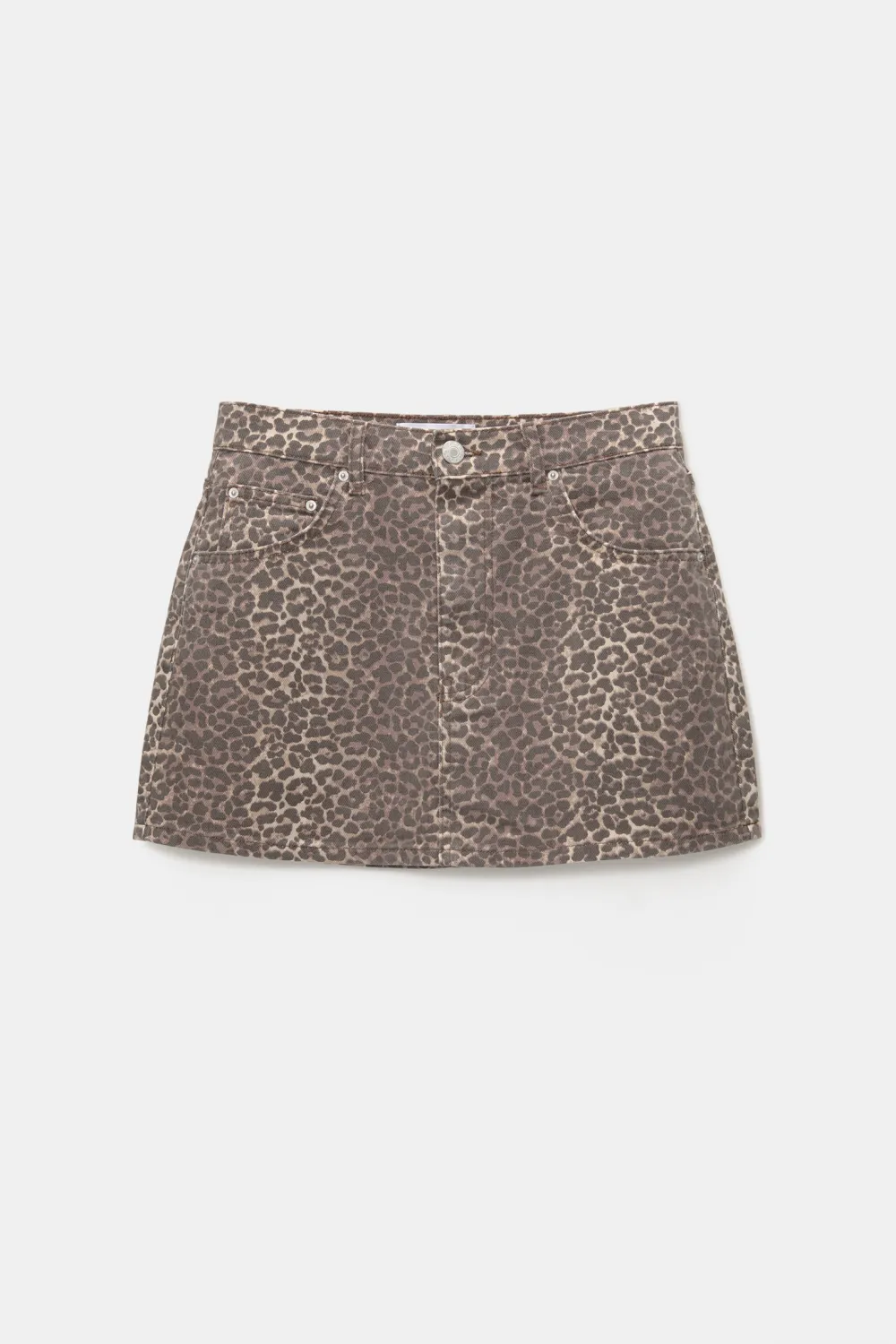 Minifalda leopardo