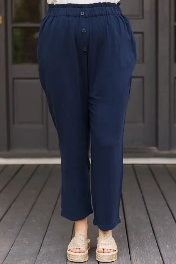 We're Not Done Pants, Navy