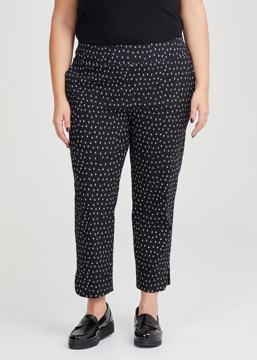 Petite Geo Mini Spot Pant