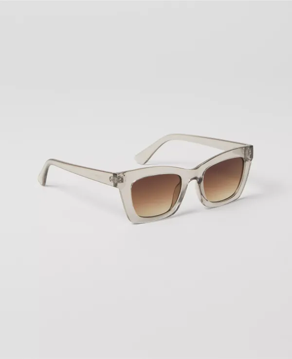 Curved Square Sunglasses