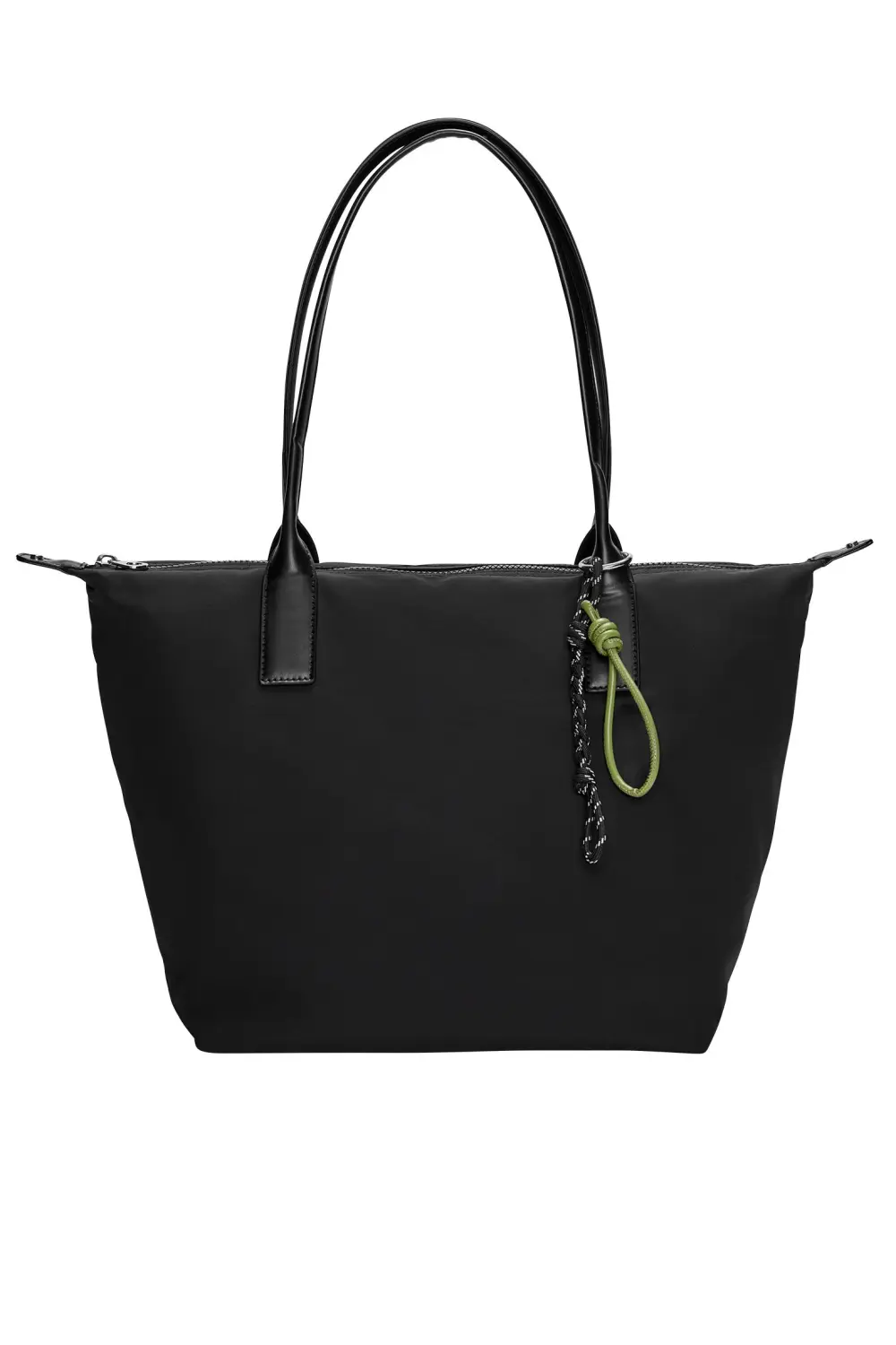Bolso shopper nylon adorno