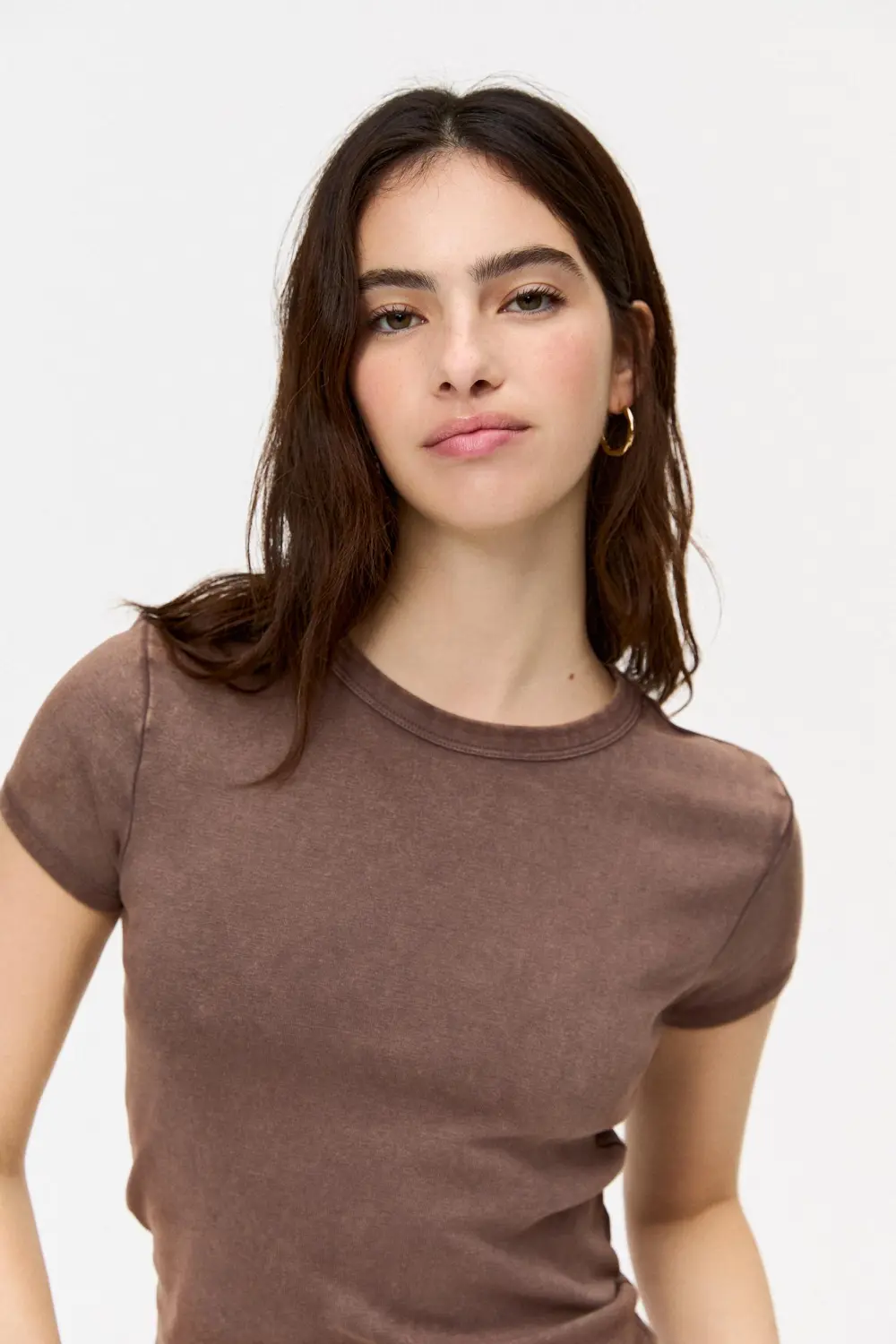 Camiseta básica ajustada