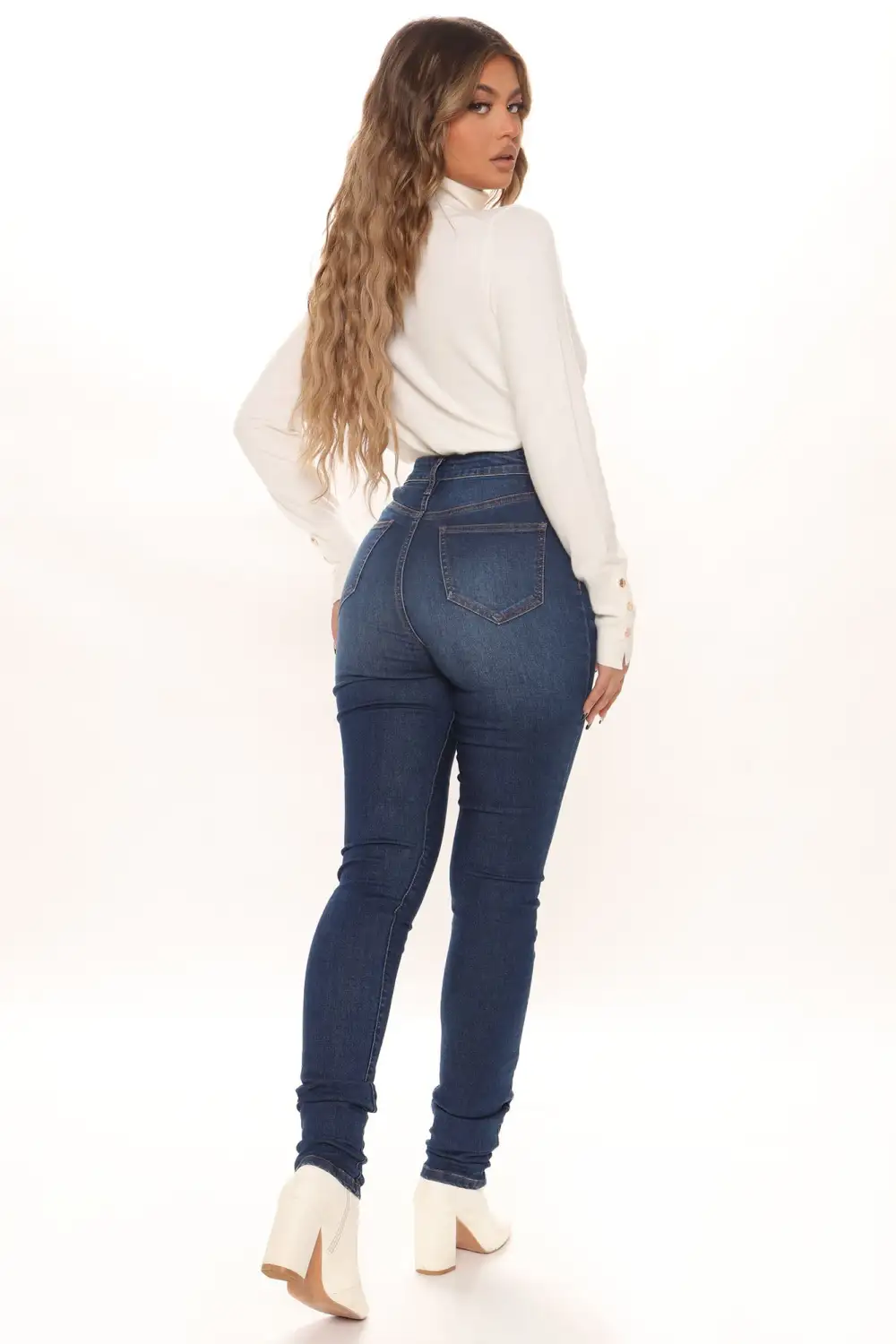 Tall Jessica Skinny Jeans - Dark Denim