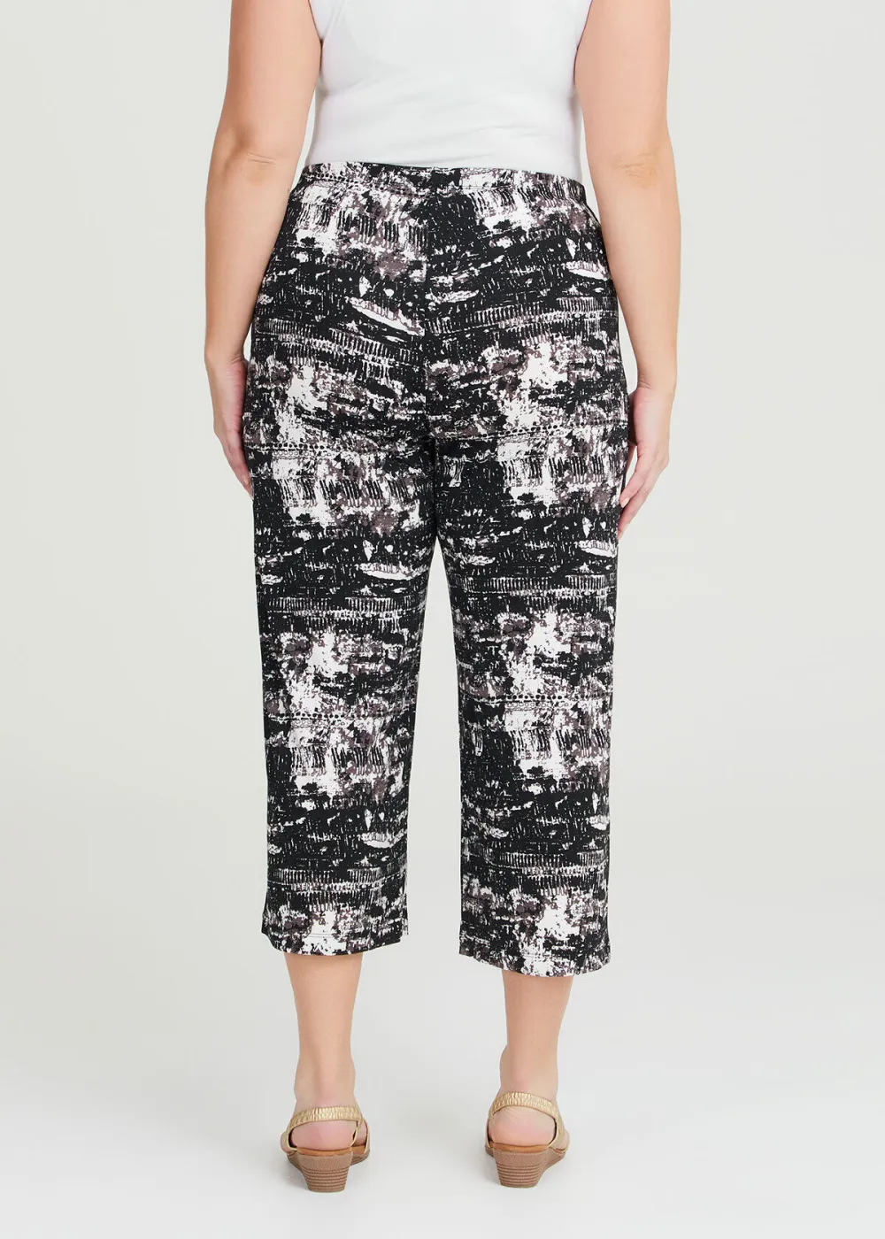 Printed Culotte Pant
