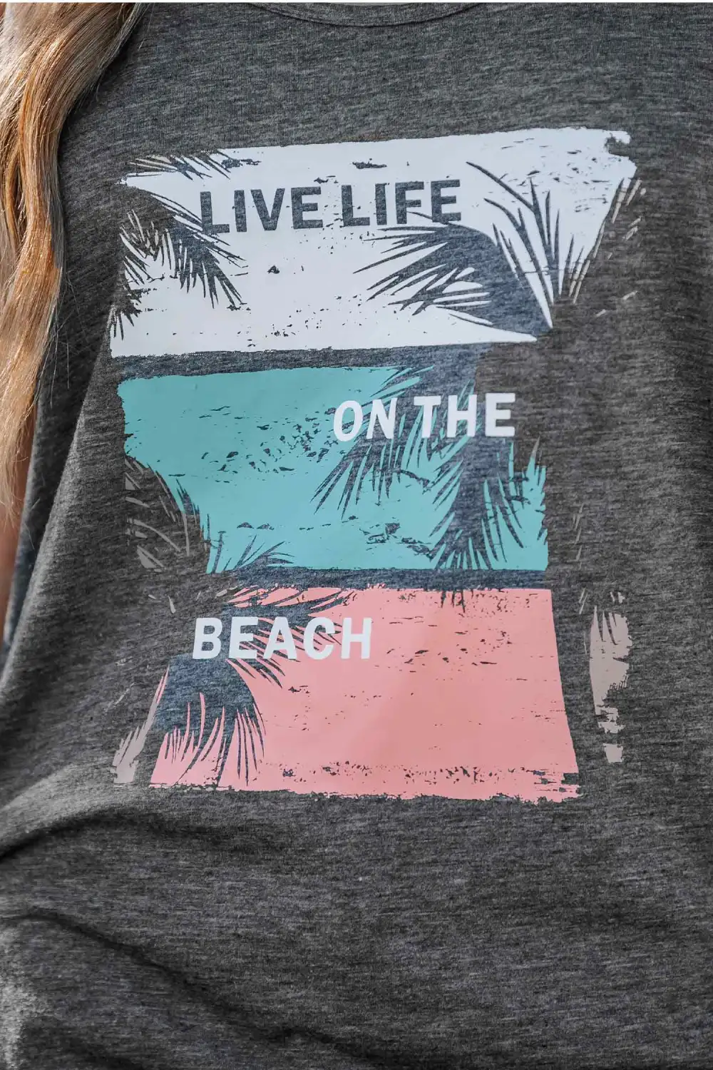 Live Life On The Beach Graphic Tank