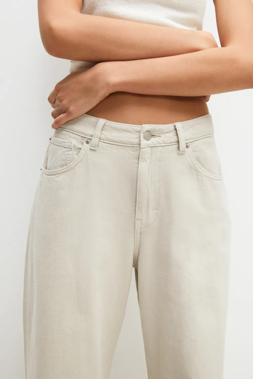 Pantalón fluido wide leg