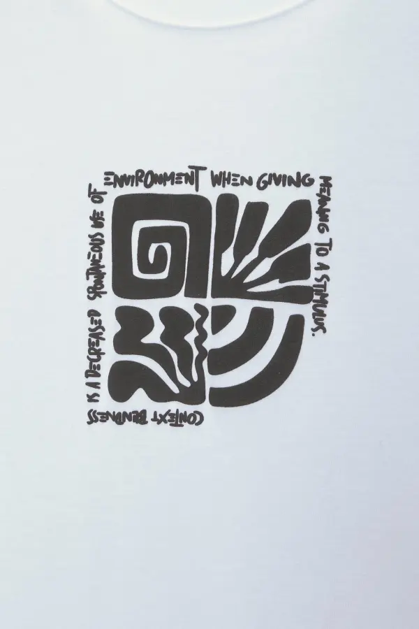 Printed graphic T-shirt