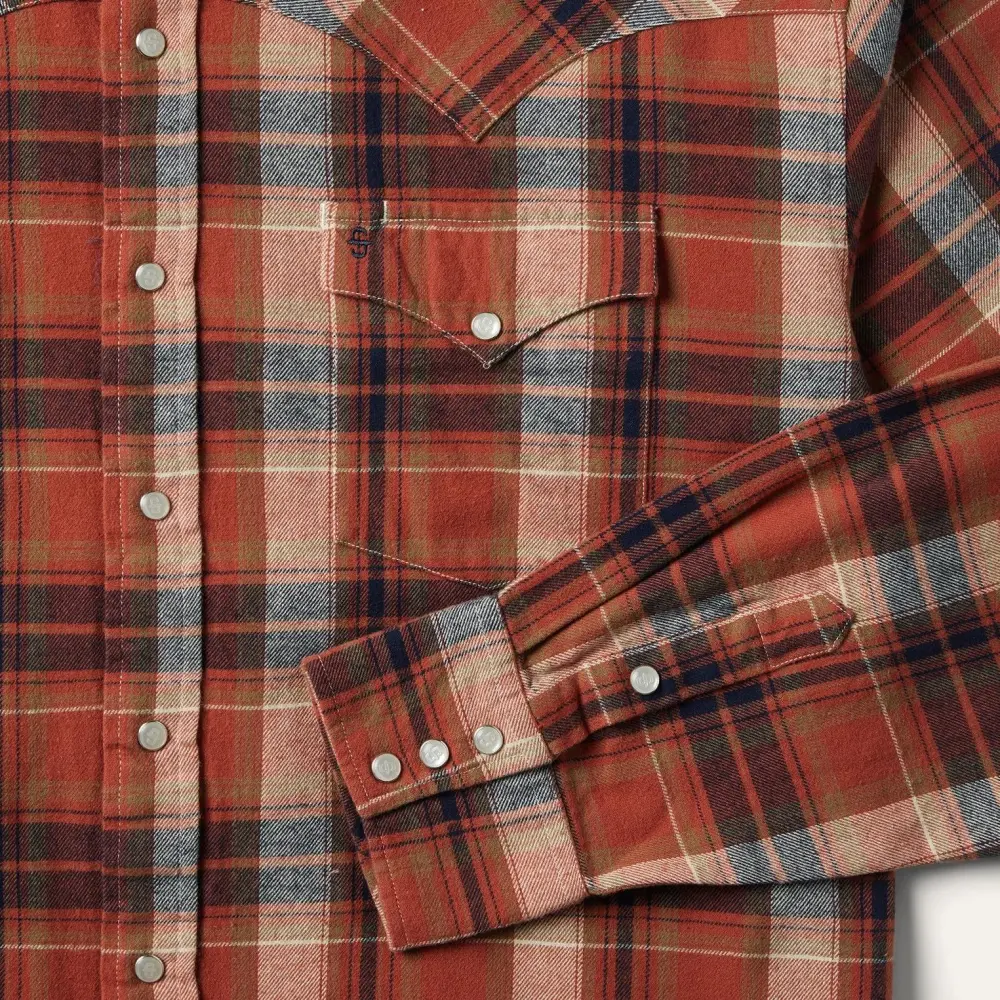 Brushed Twill Plaid Shirt