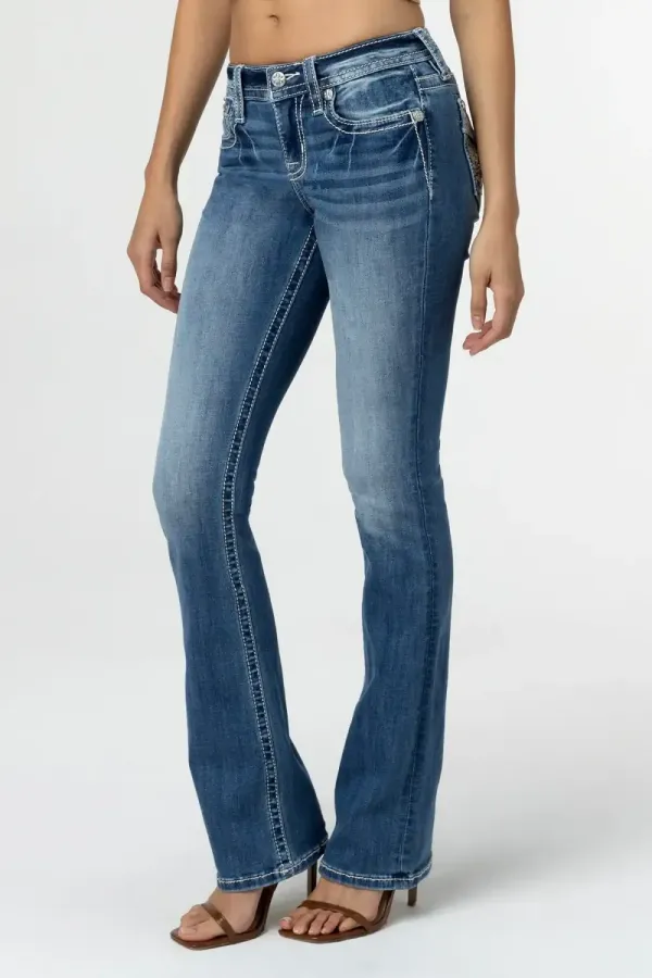 Warm Wings Bootcut Jeans