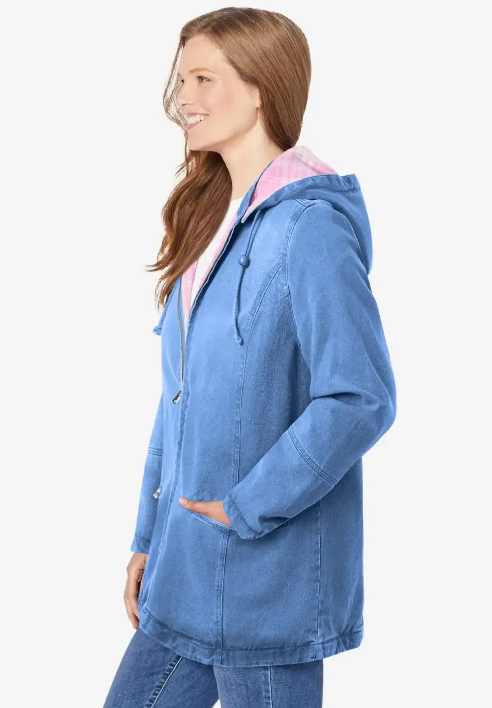 Flannel-Lined Denim Jacket