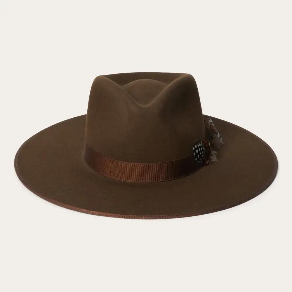 Midtown Wide Flat Brim Hat