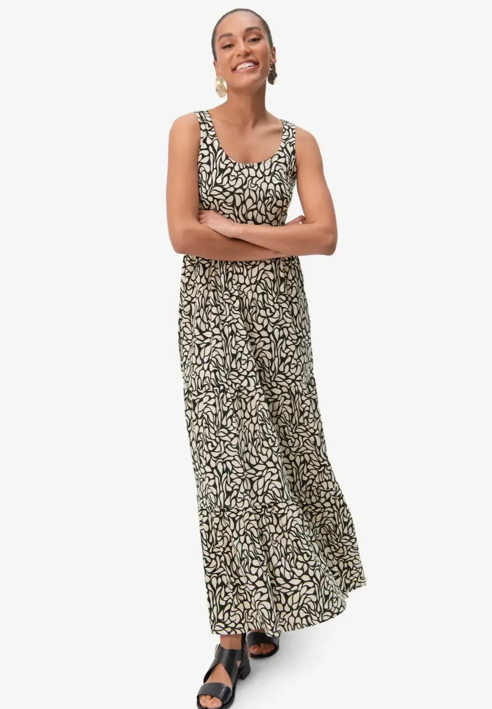 Tiered Maxi Dress