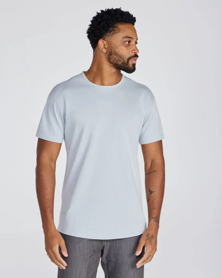 Bayside Short Sleeve Drop-Cut