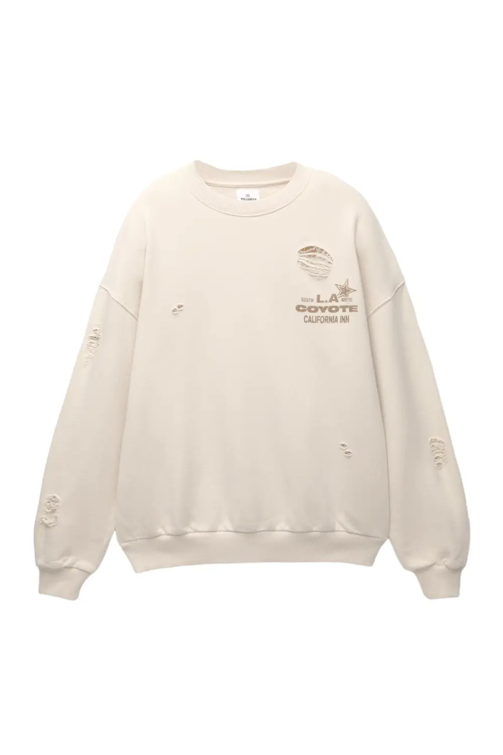 Sudadera motel detalle rotos