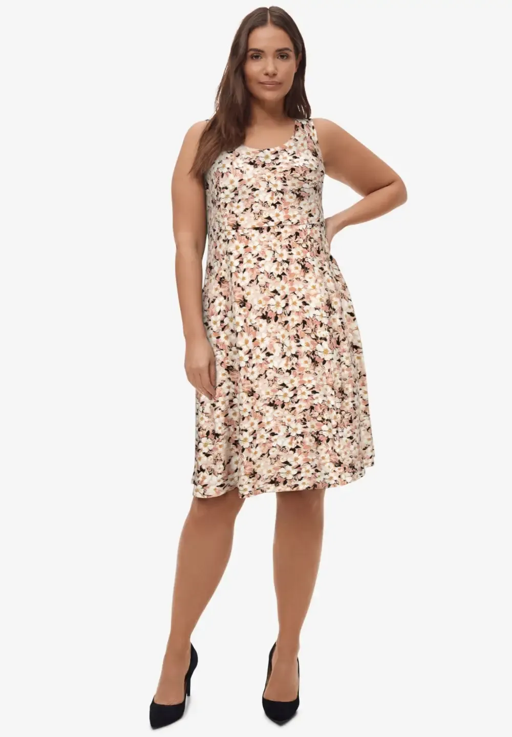 Knit Fit and Flare Knit Dress