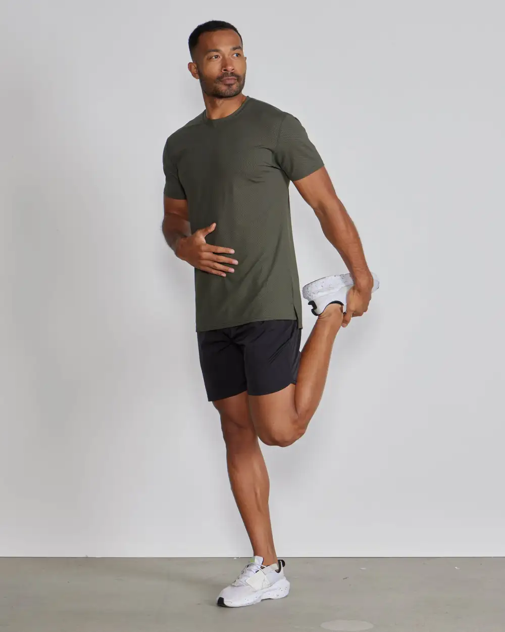 Pulse Short Sleeve Split Hem