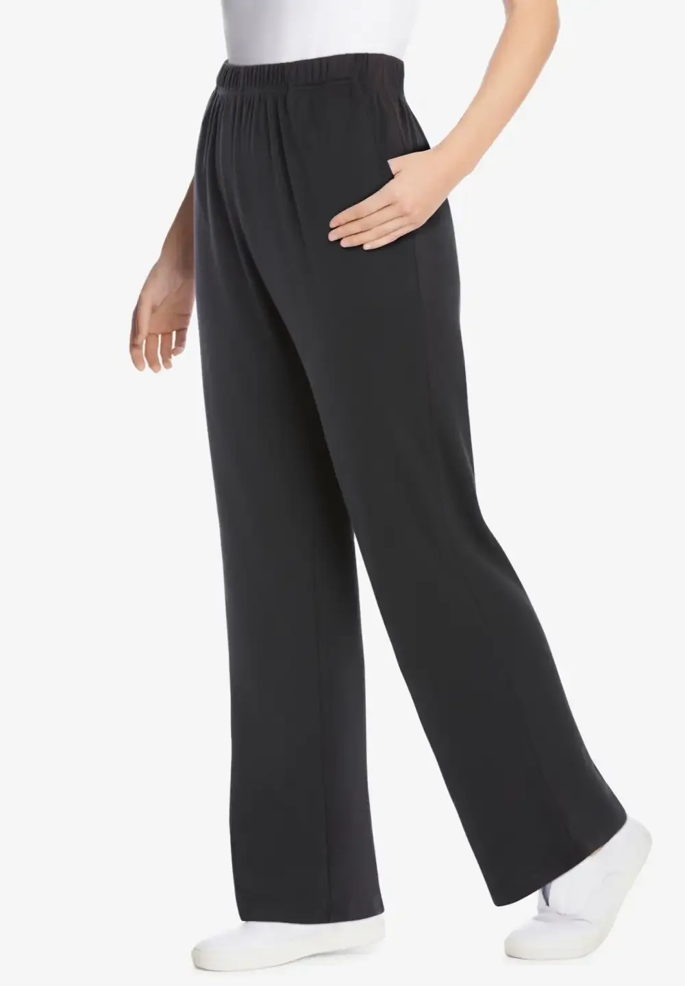 7-Day Knit Wide-Leg Pant