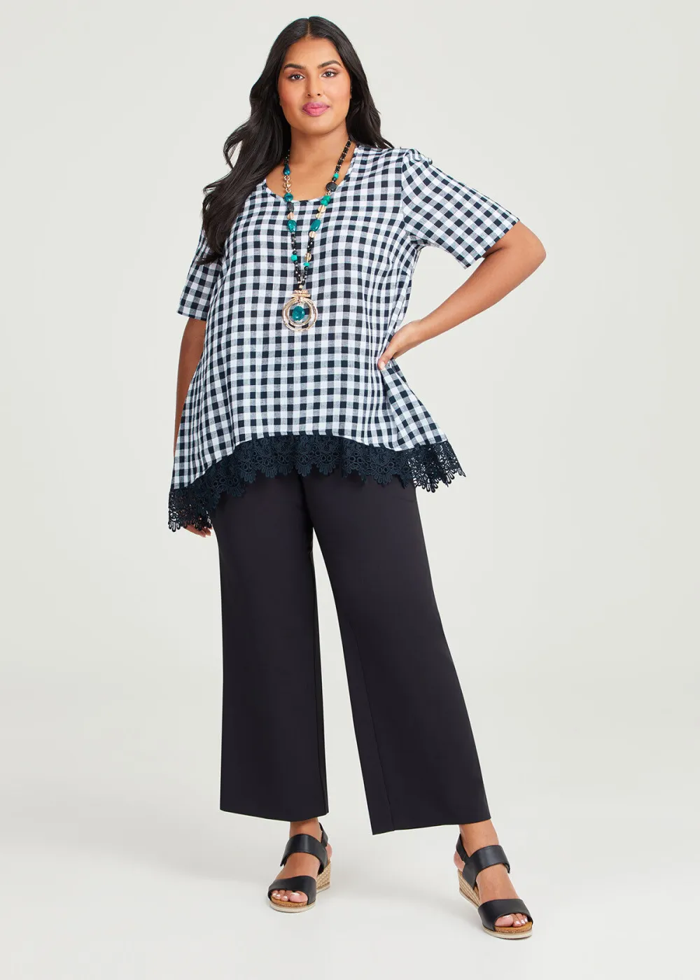 Lucille Wide Leg Pant