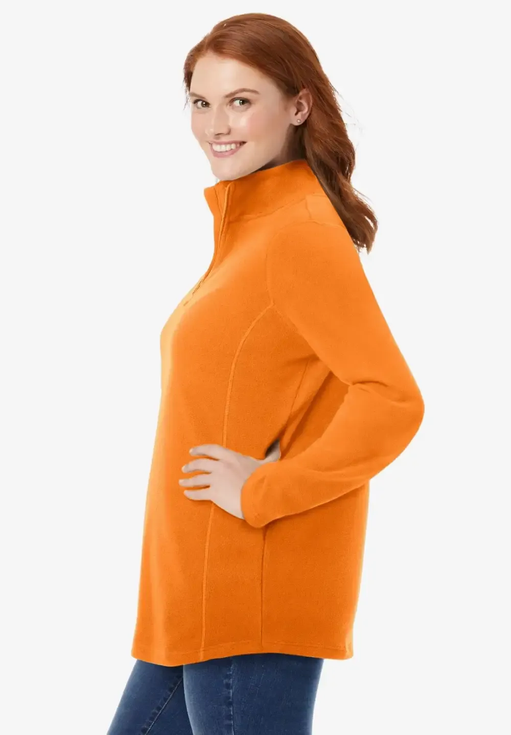Microfleece Quarter-Zip Pullover