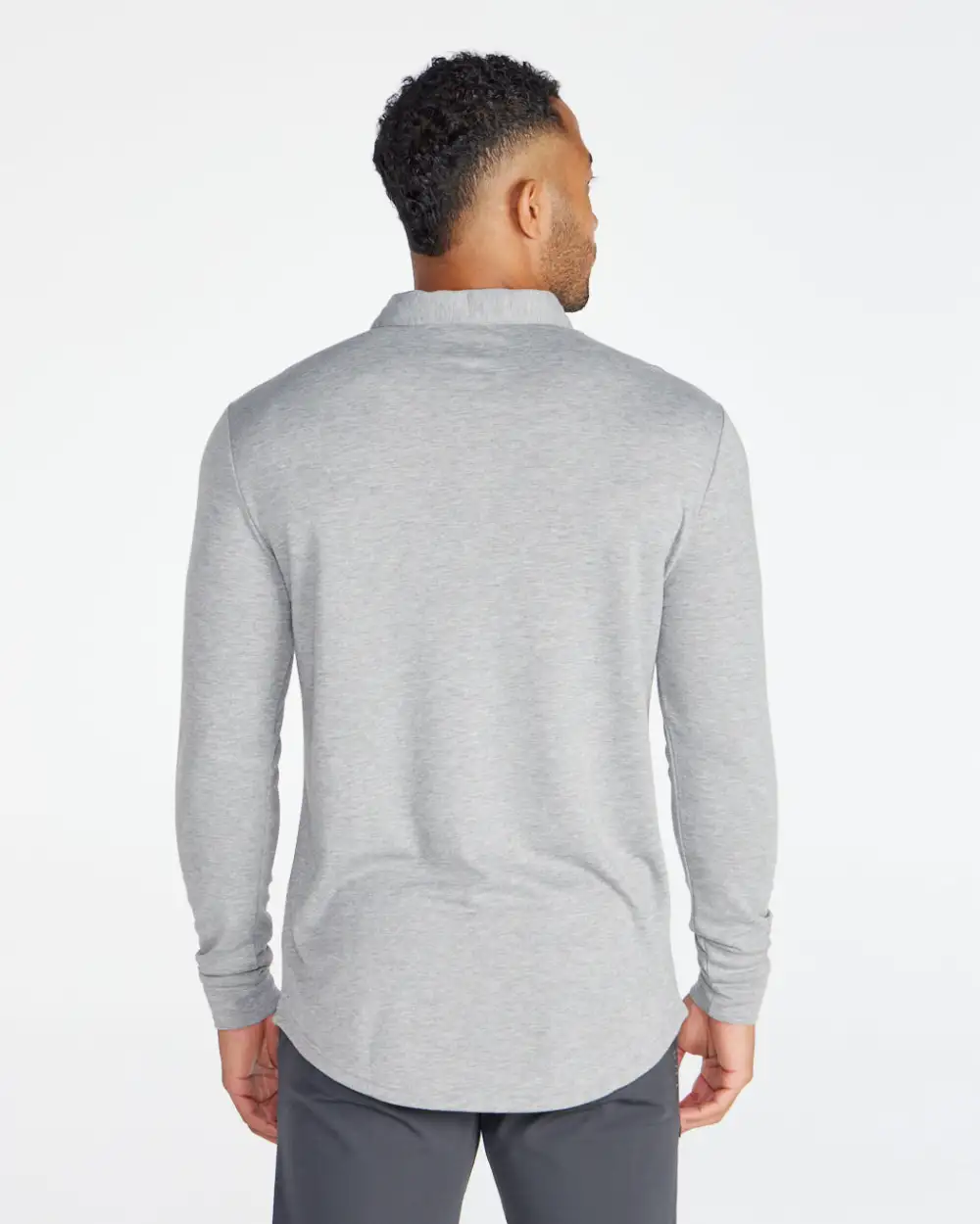 Comfort Wool Long Sleeve Polo