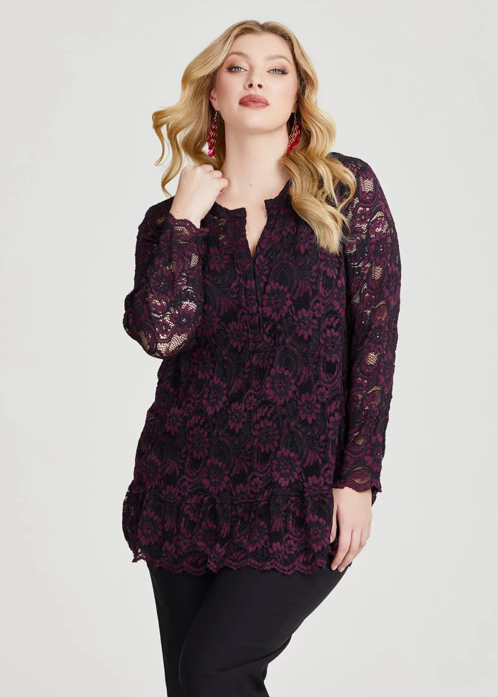 Lace Lauren Top
