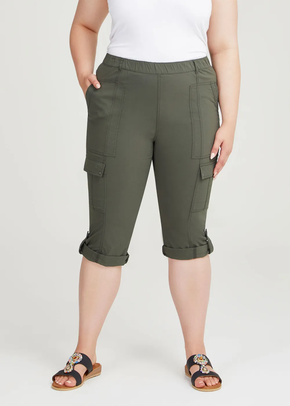 Castaway Cargo Crop Pant