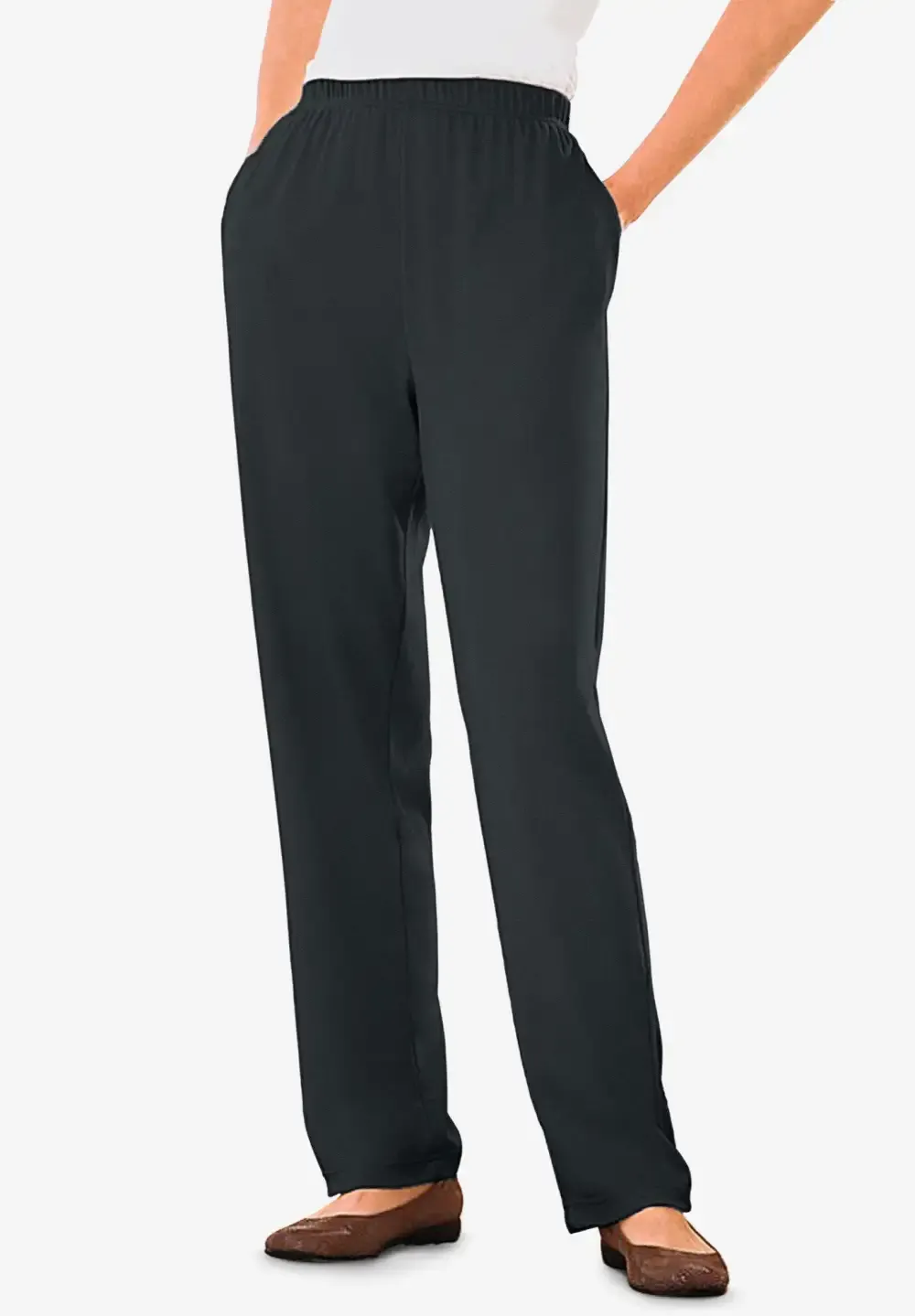 7-Day Knit Straight Leg Pant