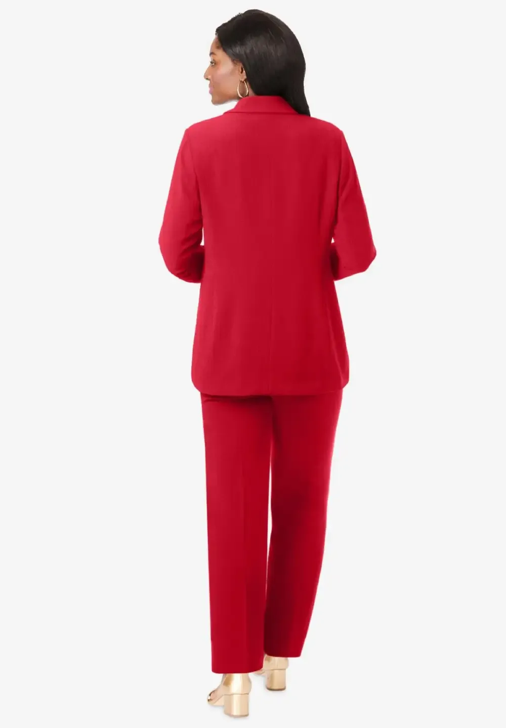 2-Piece Double-Breasted Pantsuit
