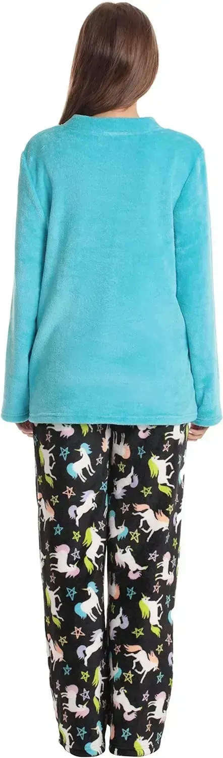 Plush Pajama Sets for Women