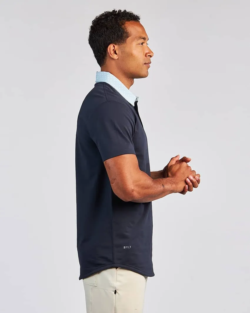 Drop-Cut: Lux Dotted Polo