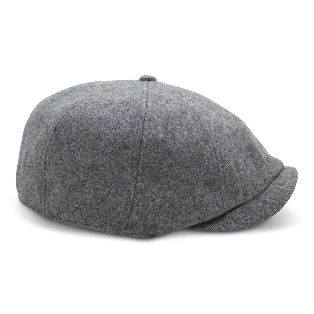 The Baker Boy Boston Scally Cap - Grey