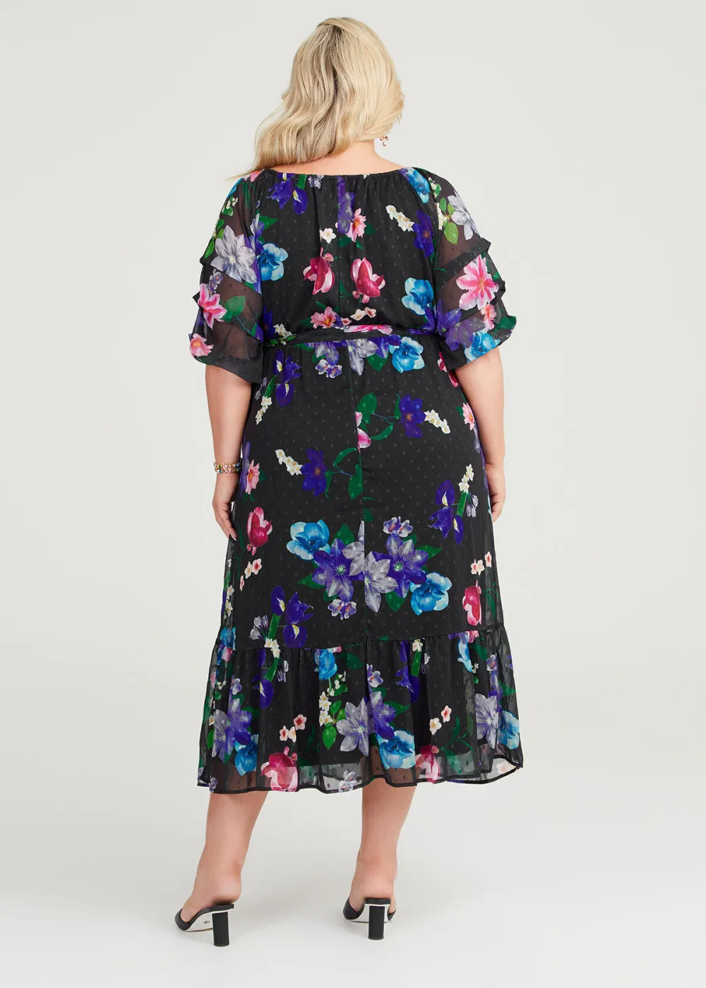 Rose Garden Midi Dress