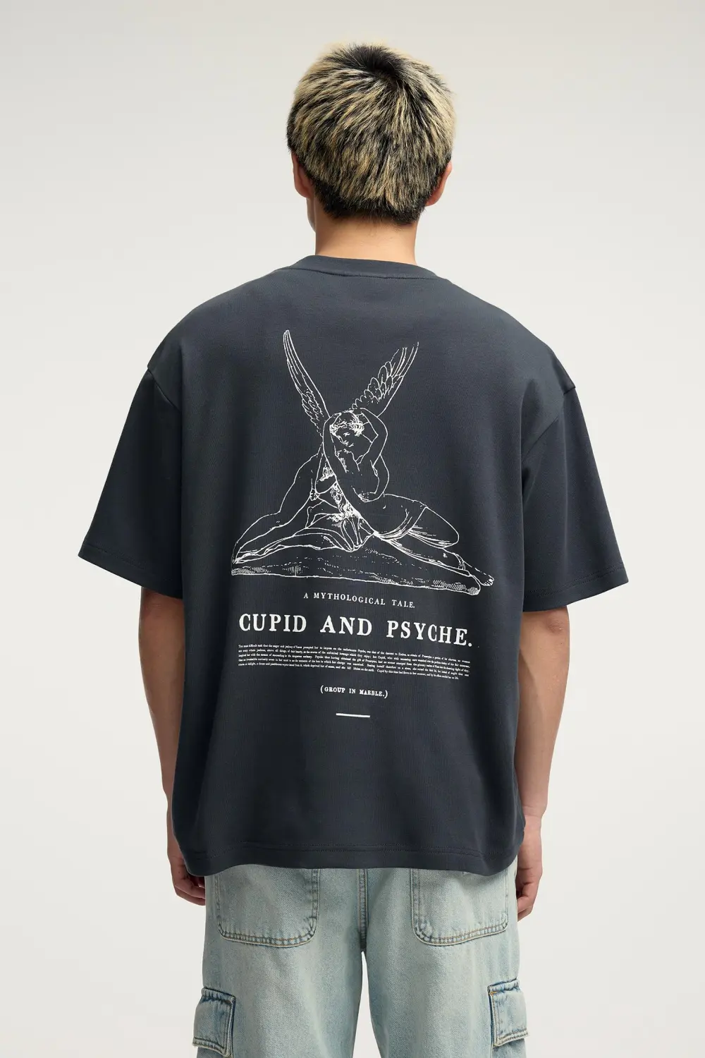 Cupid and Psyche short sleeve sweatshirt