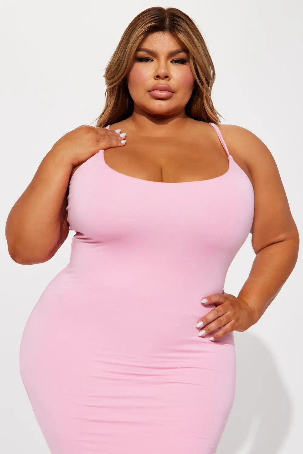 Ajay Maxi Dress - Pink