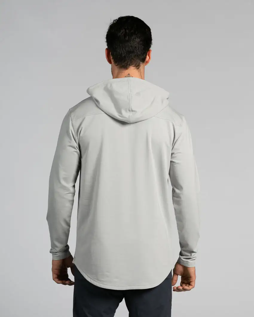Drop-Cut: Lux Hooded Henley