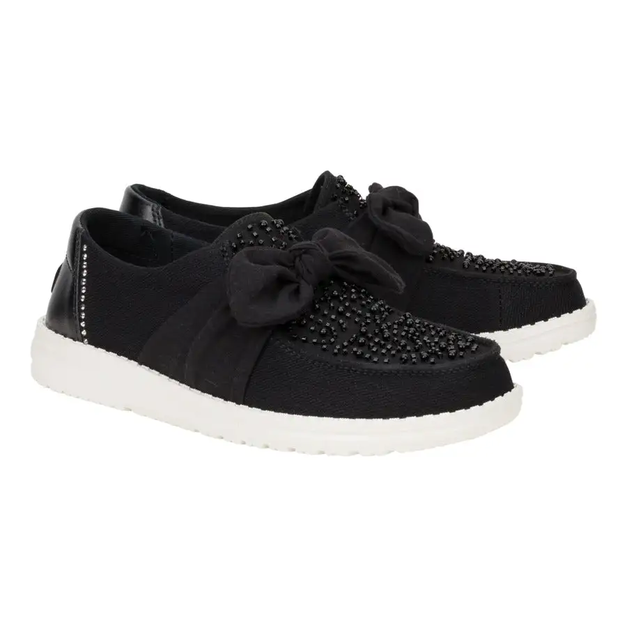 Wendy Bow Embellishment - Black