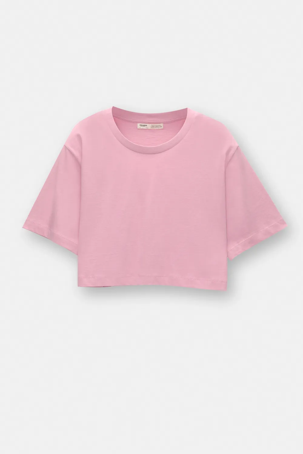 Camiseta cropped básica