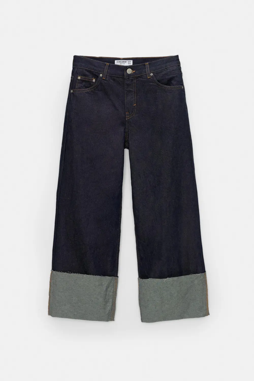 Jeans baggy vuelta bajo