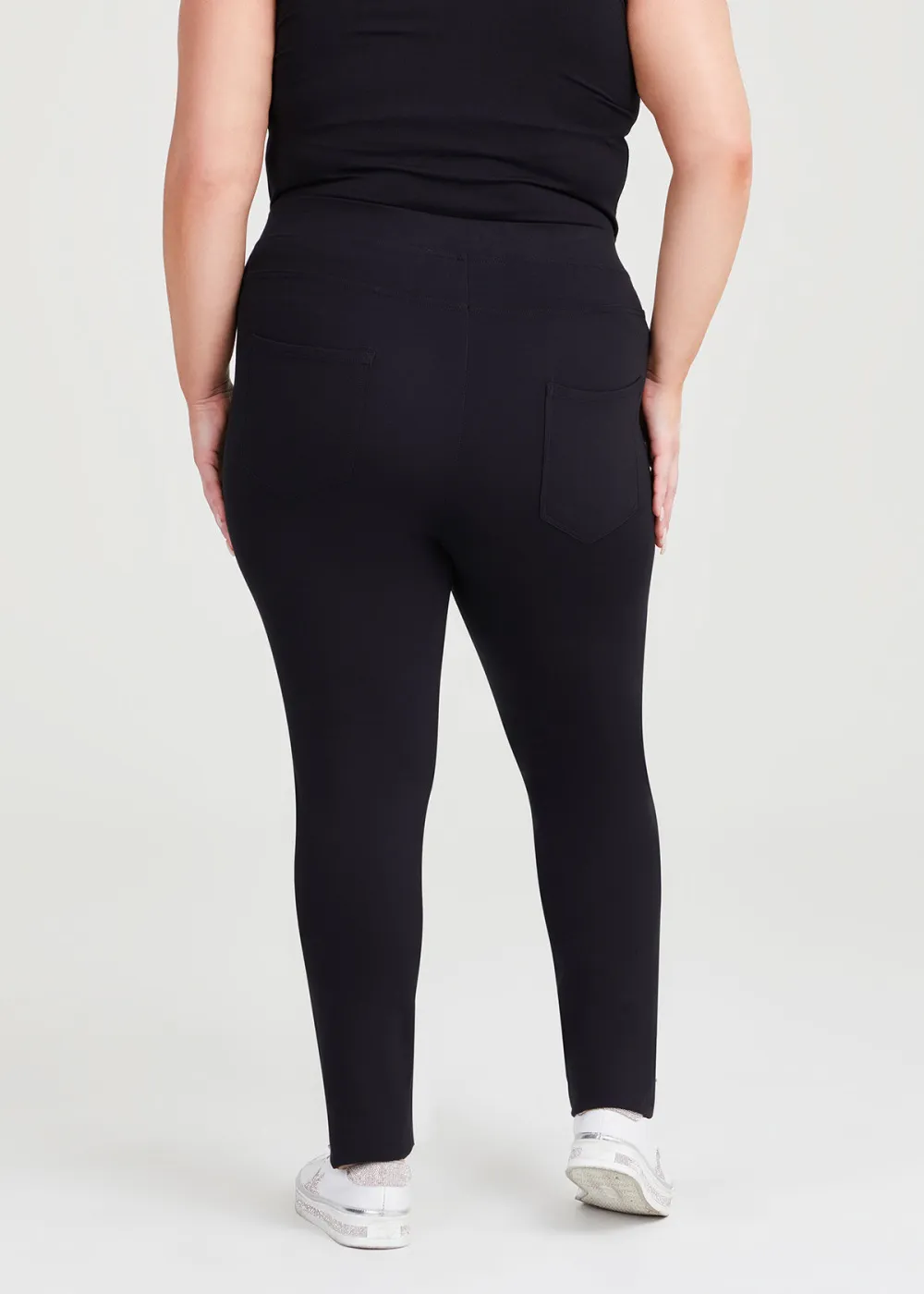 Ponte Moto Stitch Legging