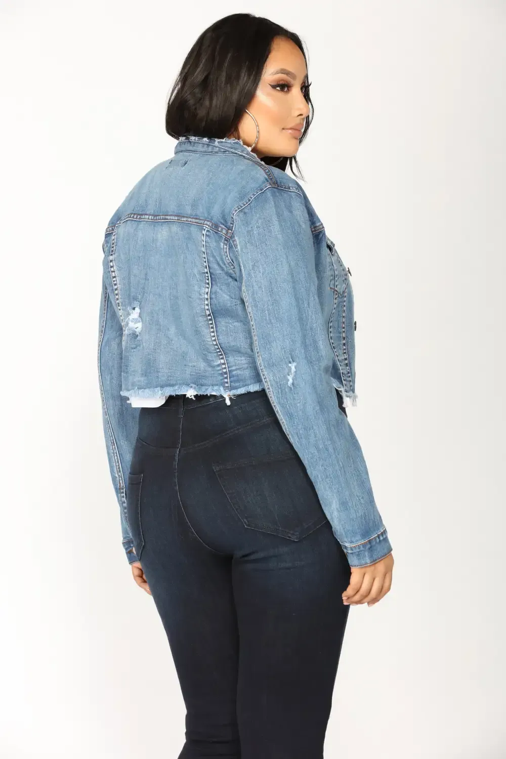 Crop It Out Jacket - Medium