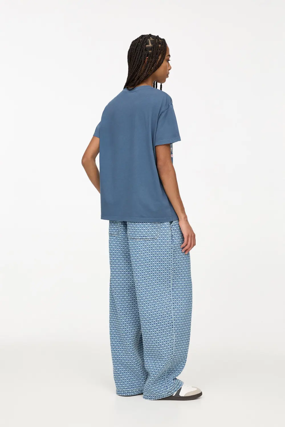 Camiseta azul gráfico Tokyo