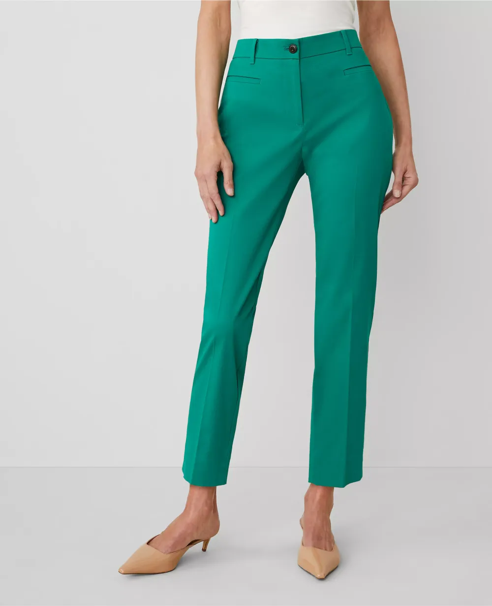 The Cotton Crop Pant - Curvy Fit