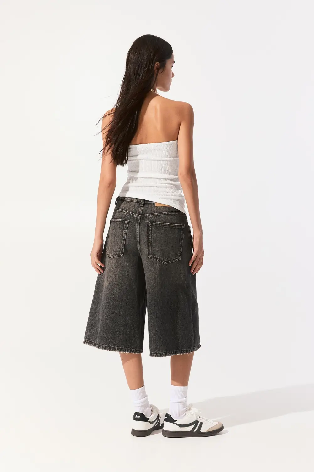 Asymmetric bandeau top