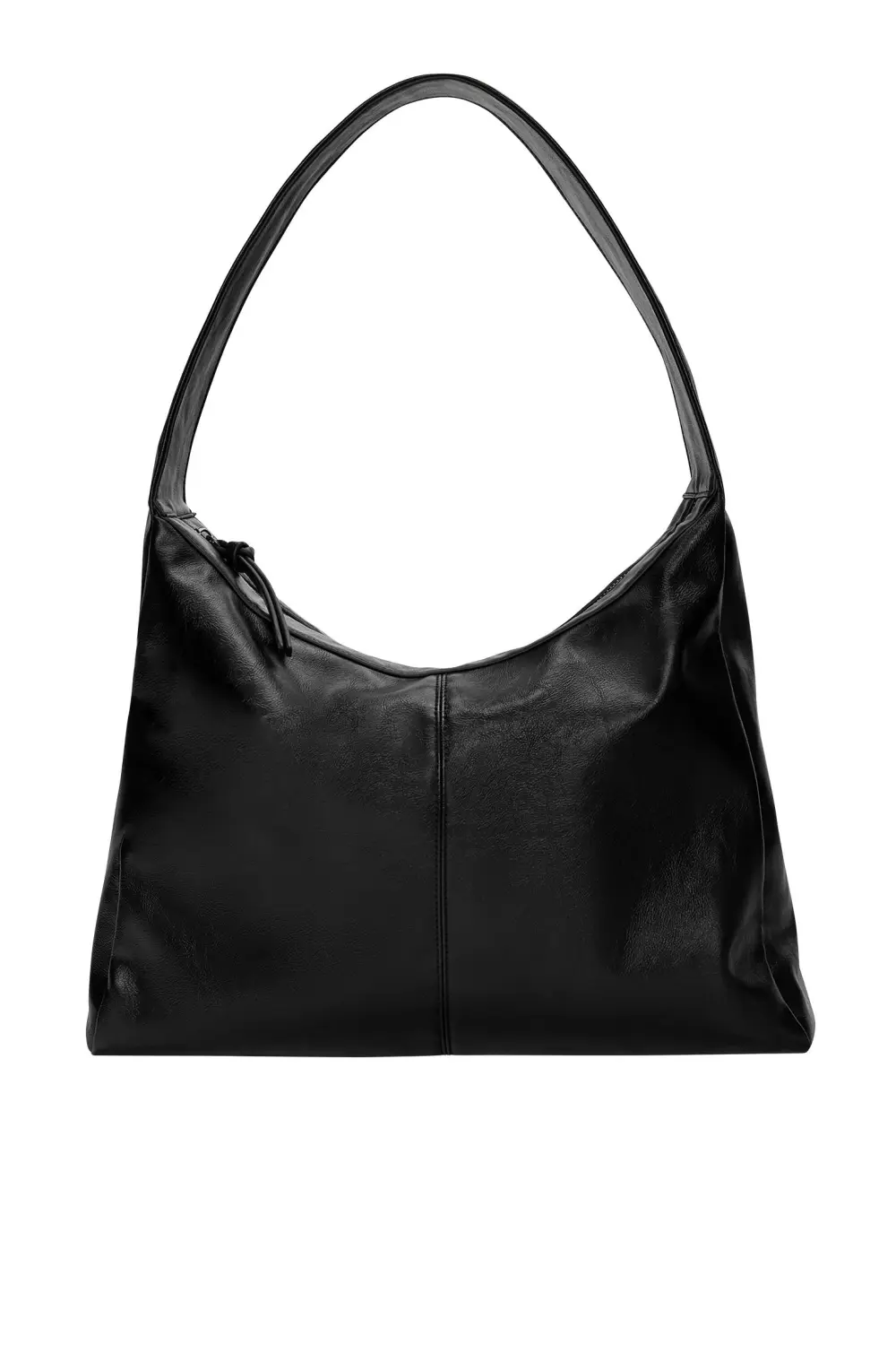 Bolso shopper efecto piel